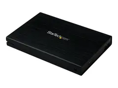 StarTech.com 2.5&quot; Hard Drive Enclosure - Supports UASP SATA 6Gbps - USB 3.0 External Hard Drive Enclosure - SSD/HDD Enclosure (S2510BMU33) - drevkabinett - SATA 6Gb/s - USB 3.0