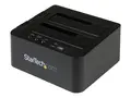 StarTech.com Standalone Hard Drive Duplicator, Dual Bay HDDSSD ClonerCopier, USB 3.1 (10 Gbps) to SATA III (6Gbps) HDDSSD Docking Station, Hard Disk Duplicator Dock Hard Drive Cloner - harddisk-duplekser