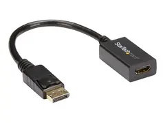 StarTech.com DisplayPort to HDMI Adapter 1920x1200 - HDMI Video Converter - Latching DP Connector - Monitor to HDMI Adapter (DP2HDMI2) - video adapter - DisplayPort / HDMI - 26.5 cm