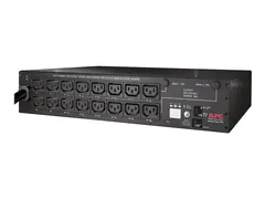 APC Switched Rack PDU AP7911B - Strømfordelingslist (kan monteres i rack) AC 208 V - Ethernet 10/100 - inngang: NEMA L6-30 - utgangskontakter: 16 (power IEC 60320 C13) - 2U - 3.65 m kabel - svart - for P/N: SMTL1000RMI2UC, SMX1000C, SMX1500RM2UC, SMX1500RM2UCNC, SMX750C, SMX750CNC