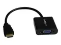 StarTech.com 1080p 60Hz HDMI to VGA High Speed Display Adapter Active HDMI to VGA (Male to Female) Video Converter for Laptop/PC/Monitor (HD2VGAE2) - video adapter - HDMI / VGA - 24.5 cm