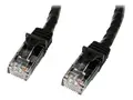 STARTECH 5 m Black Snagless Cat6 UTP Patch Cable - ETL Verified