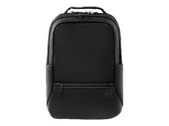 Dell Premier Backpack 15 - Notebookryggsekk 15" - svart med metallogo - for Latitude 54XX, 55XX, 74XX; Precision 35XX, 55XX, 75XX; Vostro 15 3510, 15 7510