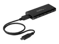 StarTech.com M.2 SSD Enclosure for M.2 SATA SSDs USB 3.1 (10Gbps) with USB-C Cable - External Enclosure for USB-C Host - Aluminum (SM21BMU31C3) - drevkabinett - SATA 6Gb/s - USB 3.1 (Gen 2)