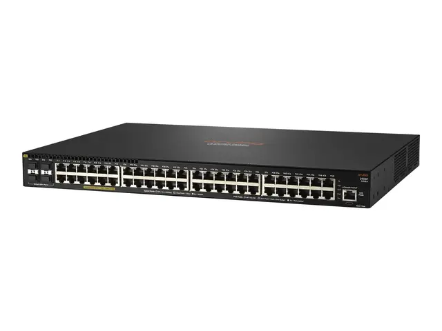 HPE Aruba 2930F 48G PoE+ 4SFP+ - Switch - L3 - Styrt - 48 x 10/100...