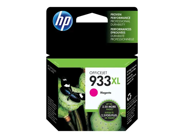 HP 933XL - Høy ytelse - magenta - original - blekkpatron - for Off...
