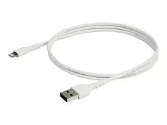 STARTECH.COM USB to Lightning Cable - 3.3 ft / 1m - MFi Certified Lightning Ca