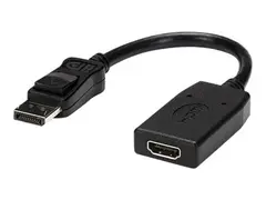 StarTech.com DisplayPort to HDMI Adapter 1920 x 1200 - DP to HDMI Converter - Plug and Play DisplayPort to HDMI Dongle (DP2HDMI) - video adapter - DisplayPort / HDMI - 24 cm
