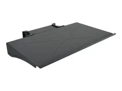 Multibrackets M Public Floorstand Shelf Basic 180 Monteringskomponent (hylle) - for PC/DVD-spiller - stål - svart - gulvstativmonterbar