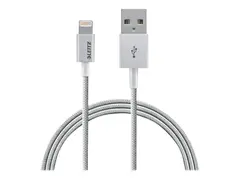 Leitz Complete Textile-Braided Lightning to USB Cable Lightning-kabel - USB hann til Lightning hann - 1 m