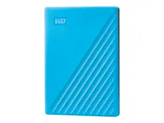 WD My Passport WDBYVG0020BBL - Harddisk - kryptert 2 TB - ekstern (b&#230;rbar) - USB 3.2 Gen 1 - 256-bit AES - bl&#229;