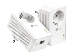 TP-Link TL-PA7017P KIT V4 - Starter Kit - str&#248;mlinjeadaptersett 1GbE, HomePlug AV (HPAV), HomePlug AV (HPAV) 2.0 veggpluggbar