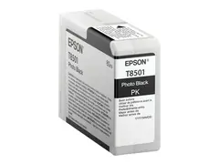 Epson T8501 - 80 ml - fotosort original - blekkpatron - for SureColor P800, P800 Designer Edition, SC-P800
