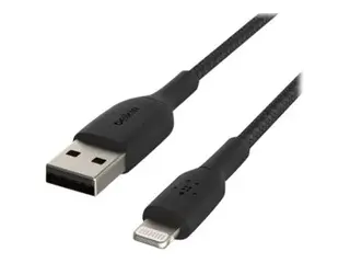 Belkin BOOST CHARGE - Lightning-kabel Lightning hann til USB hann - 3 m - svart
