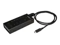 STARTECH.COM 7-Port USB-C Hub - Metal - USB-C to 5x USB-A and 2x USB-C - USB 3