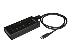 STARTECH.COM 7-Port USB-C Hub - Metal - USB-C to 5x USB-A and 2x USB-C - USB 3