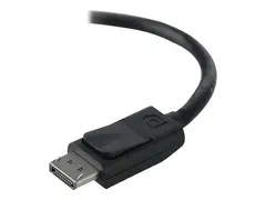 Belkin - DisplayPort-kabel - DisplayPort (hann) til DisplayPort (hann) 3 m - låst, 4K-støtte
