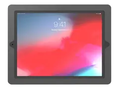 Compulocks iPad 10.2" Axis Enclosure - Monteringssett (gulvstativ, hus, tuklesikkert skruesett) for nettbrett - svart - skjermstørrelse: 10.2" - for Apple 10.2-inch iPad (7. generasjon, 8. generasjon, 9. generasjon)