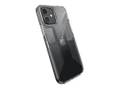 Speck Presidio Perfect-Clear with Grips - Baksidedeksel for mobiltelefon blank - for Apple iPhone 12, 12 Pro