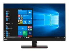 Lenovo ThinkVision T27q-20 - LED-skjerm - 27" 2560 x 1440 QHD - IPS - 350 cd/m² - 1000:1 - 4 ms - HDMI, DisplayPort - ravnsort - for ThinkPad P15 Gen 2 20YQ