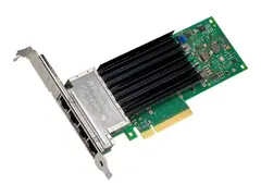 Intel Ethernet Network Adapter X710-T4L Nettverksadapter - PCIe 3.0 x8 lav profil - 100M/1G/2.5G/5G/10 Gigabit Ethernet x 4