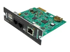 APC Network Management Card 3 with PowerChute Network Shutdown & Environmental Monitoring Adapter for fjernstyrt administrasjon - 1GbE - 1000Base-T - for P/N: SMTL2200RM2UC, SMTL3000RM2UC, SMTL3000RM2UCNC, SRTL10KRM4UT, SRTL8KRM4UT