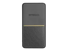 OtterBox - Strømbank - 10000 mAh - 18 watt 3 A - Apple Fast Charge, Huawei Fast Charge, PE 2.0+, PD 3.0, QC 3.0, AFC, SFCP - 2 utgangskontakter (USB, 24 pin USB-C) - på kabel: USB, USB-C - Twilight