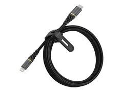 OtterBox Premium - Lightning-kabel - Lightning hann til 24 pin USB-C hann 2 m - glamoursvart