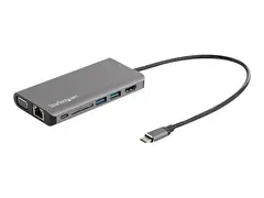 STARTECH.COM USB-C Multiport Adapter - HDMI / VGA - PD - SD - Ethernet - Audio