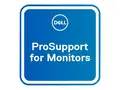 Dell Oppgrader fra 3 &#197;r Basic Advanced Exchange til 5 &#197;r ProSupport for monitors utvidet serviceavtale - 5 &#229;r - forsendelse