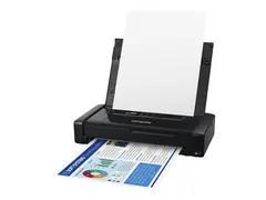 Epson WorkForce WF-110W - Skriver - farge ink-jet - A4 - 5760 x 1440 dpi - opp til 7 spm (mono) / inntil 4 spm (farge) - kapasitet: 20 ark - USB 2.0, Wi-Fi(n)