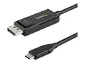 STARTECH.COM 6.6 ft. 2m USB-C to DisplayPort 1.2 Cable - Bi-Directional