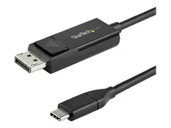 STARTECH.COM 6.6 ft. 2m USB-C to DisplayPort 1.2 Cable - Bi-Directional