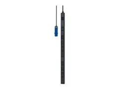 APC Easy Basic Rack PDU EPDU1132B Strømfordelerenhet (kan monteres i rack) - AC 200/208/230 V - 7360 VA - inngang: IEC 60309 2P+E - utgangskontakter: 24 (4 x IEC 60320 C19, 20 x IEC 60320 C13) - 0U - 3 m kabel - svart - for P/N: AR9300SP, AR9300SP-R, AR9307SP, AR9307SP-R, SMC1000I-2UC, SMC1000IC, SMC1500I-2UC