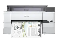 Epson SureColor SC-T3405N - No Stand - 24&quot; storformatsskriver farge - ink-jet - Rull A1 (61,0 cm) - 2400 x 1200 dpi - Gigabit LAN, Wi-Fi(n), USB-vert, USB 3.0 - kutter