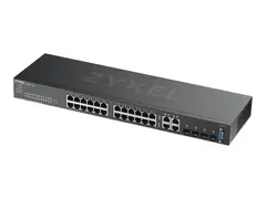 Zyxel GS2220-28 - Switch - Styrt 24 x 10/100/1000 + 4 x kombo-Gigabit SFP - rackmonterbar