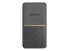 OtterBox - Strømbank - 15000 mAh - 18 watt 3 A - Apple Fast Charge, Huawei Fast Charge, PE 2.0+, PD 3.0, QC 3.0, AFC, SFCP - 2 utgangskontakter (USB, 24 pin USB-C) - på kabel: USB, USB-C - Twilight