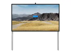 Steelcase Roam Collection - Brakett for interaktiv whiteboard - arktisk hvit, Microsoft-gr&#229; - skjermst&#248;rrelse: 85&quot; - veggmonterbar, gulvst&#248;ttet - for Microsoft Surface Hub 2S 85&quot;, Hub 3 for Business