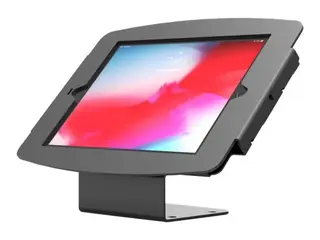 Compulocks iPad 10.2" Space Enclosure Counter Stand or Wall Mount Innhegning - for nettbrett - låsbar - høyverdig aluminium - hvit - skjermstørrelse: 10.2" - veggmonterbar, overflatemonterbar, skranketopp - for Apple 10.2-inch iPad (7. generasjon, 8. generasjon, 9. generasjon)