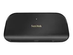 SanDisk ImageMate PRO - Kortleser (microSD, microSDHC, microSDXC, SD, SDHC, SDXC, SDHC UHS-I, SDHC UHS-II, SDXC UHS-I, SDHC UHS-II, CF) USB 3.0/USB-C