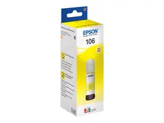 Epson 106 - 70 ml - gul - original - blekkbeholder for EcoTank ET-7700, ET-7750, L7160, L7180; Expression Premium ET-7700, ET-7750