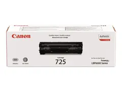 Canon CRG-725 - Svart - original - tonerpatron for i-SENSYS LBP6000, LBP6000B, LBP6020, LBP6020B, LBP6030, LBP6030B, LBP6030w, MF3010