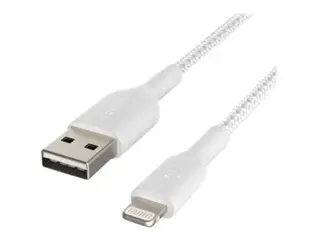 Belkin BOOST CHARGE - Lightning-kabel Lightning hann til USB hann - 1 m - hvit