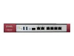 Zyxel ZyWALL USG FLEX 200 - UTM Bundle - brannvegg med 1 &#229;rs AV+IDP, AS, CF - 1GbE - rackmonterbar