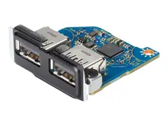 HP Flex IO V2 Card - 2 x USB 3.1 Gen1-port for EliteDesk 800 G6, 805 G6; ProDesk 400 G6 (mini desktop), 400 G7, 405 G6, 600 G6; Workstation Z1 G6 Entry