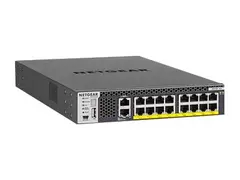 NETGEAR M4300-16X - Switch - L3 - Styrt - 16 x 100/1000/2.5G/5G/10GBase-T (PoE+) rackmonterbar - PoE+ (500 W)