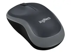 Logitech M185 - Mus - optisk - trådløs 2.4 GHz - USB trådløs mottaker - grå