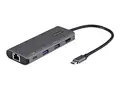 STARTECH.COM USB-C Multiport Adapter - 10Gbit/s USB3.1 Gen2 Mini Dock - 4K 30Hz