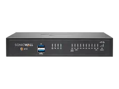 SonicWall TZ470 - Essential Edition sikkerhetsapparat - 1GbE, 2.5GbE - SonicWALL Secure Upgrade Plus Program (2-årsalternativ) - skrivebord