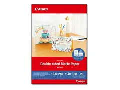 Canon MP-101D - Dobbelmatt - 10,8 mille - 177.8 x 254 mm 240 g/m&#178; - 20 ark fotopapir